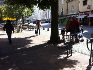 6月上旬、夕方18時ころは昼間と同じ